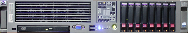 __DL380-G5 server hosting RXX system (circa 2015)