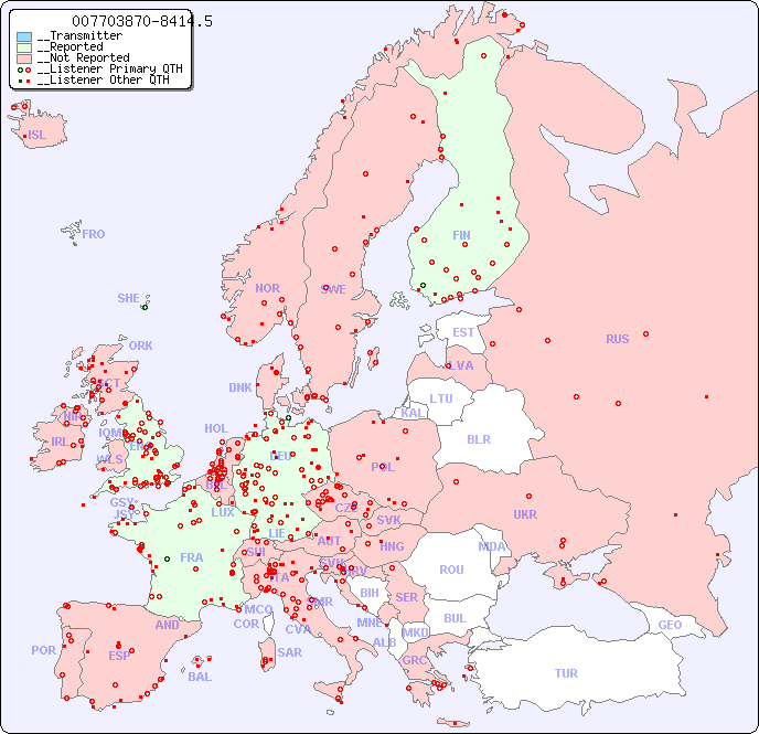 __European Reception Map for 007703870-8414.5