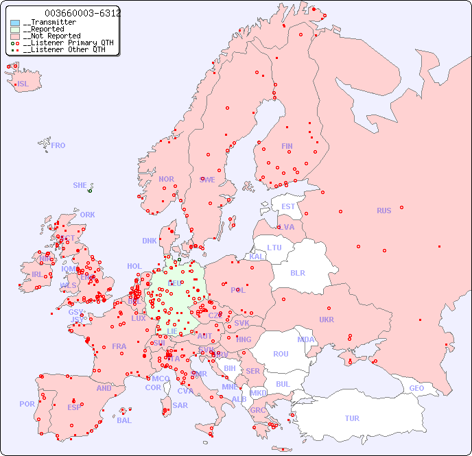 __European Reception Map for 003660003-6312