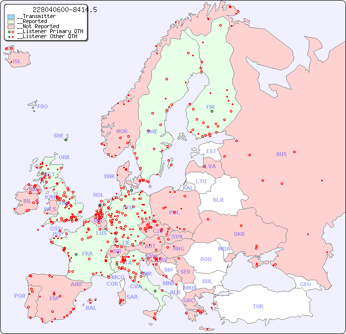 __European Reception Map for 228040600-8414.5