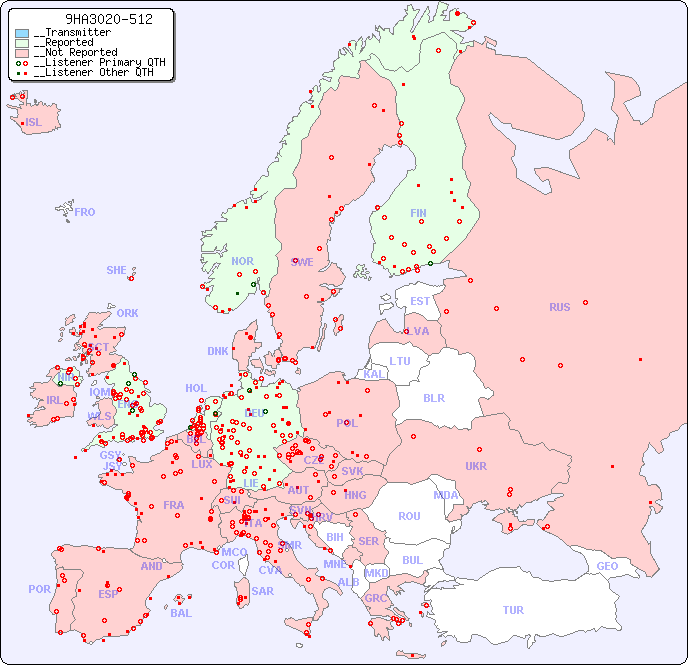 __European Reception Map for 9HA3020-512