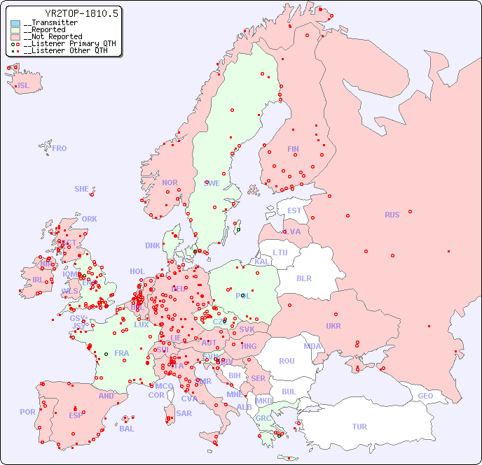 __European Reception Map for YR2TOP-1810.5