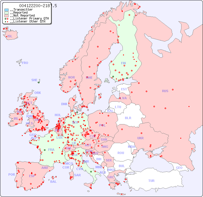 __European Reception Map for 004122200-2187.5