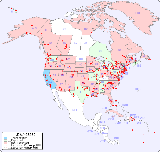 __North American Reception Map for WI6J-28287