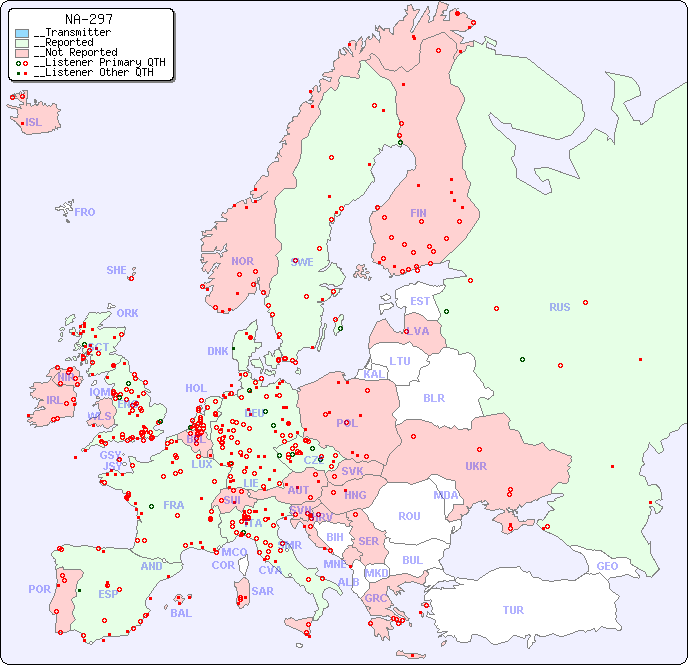 __European Reception Map for NA-297