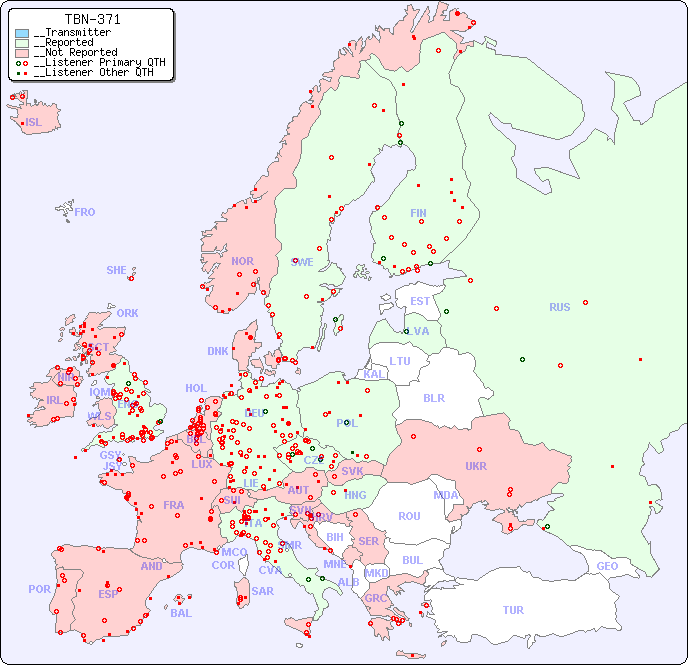 __European Reception Map for TBN-371