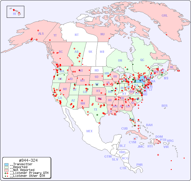 __North American Reception Map for #844-324