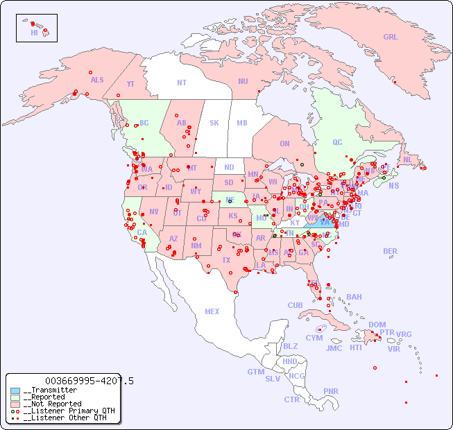 __North American Reception Map for 003669995-4207.5