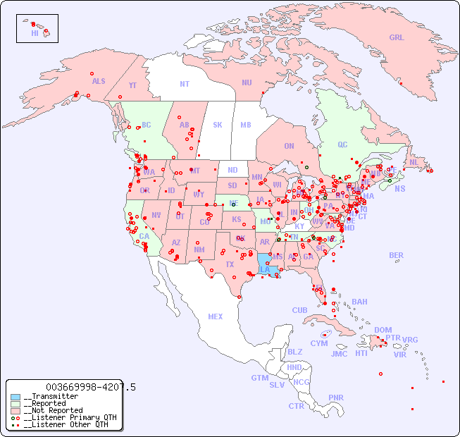 __North American Reception Map for 003669998-4207.5