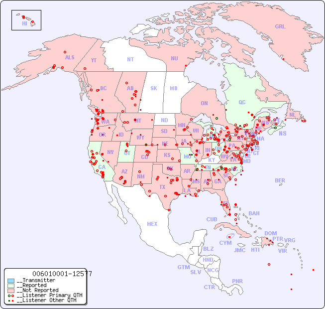 __North American Reception Map for 006010001-12577