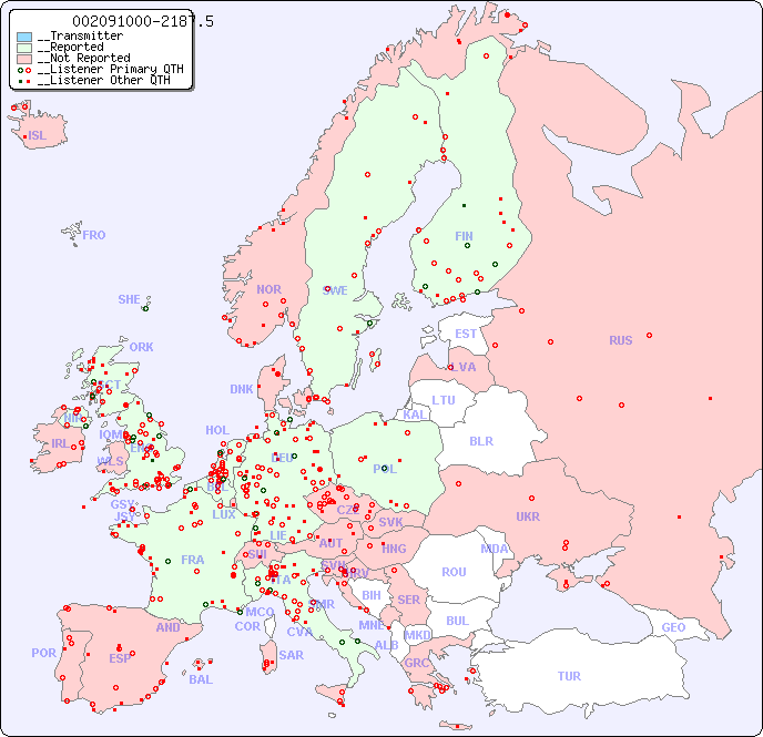__European Reception Map for 002091000-2187.5