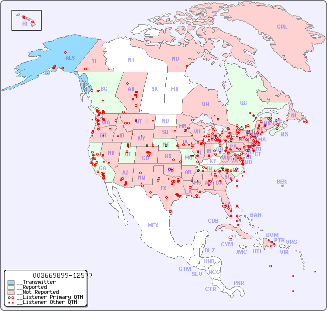 __North American Reception Map for 003669899-12577