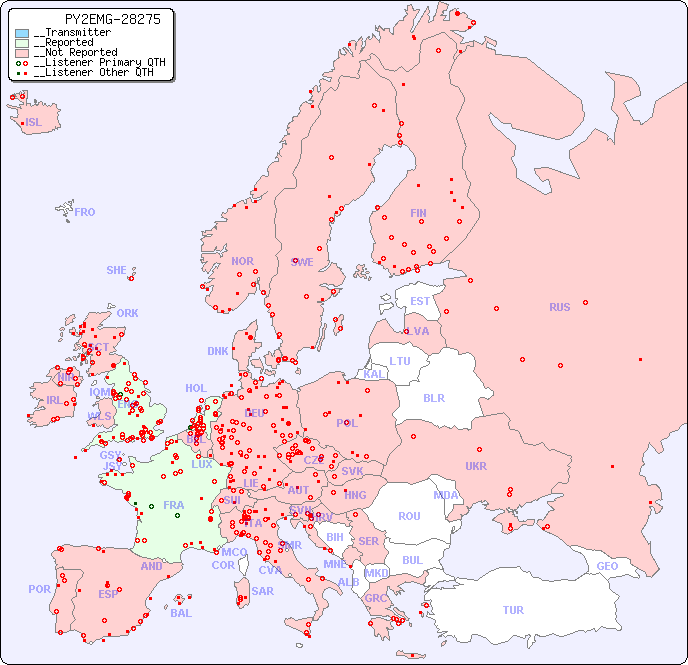 __European Reception Map for PY2EMG-28275