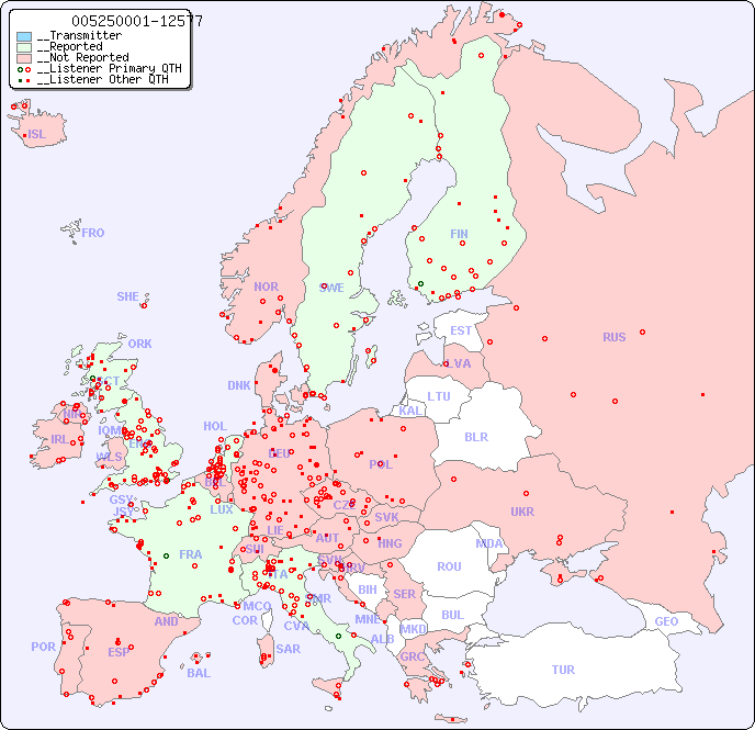 __European Reception Map for 005250001-12577