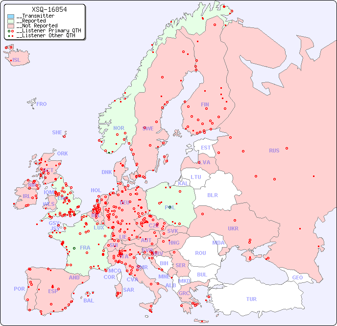 __European Reception Map for XSQ-16854