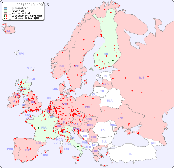 __European Reception Map for 005120010-4207.5