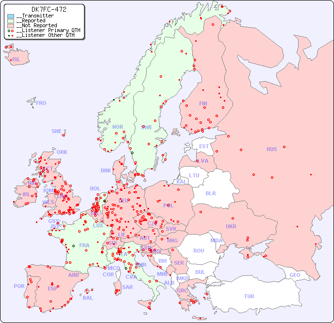 __European Reception Map for DK7FC-472