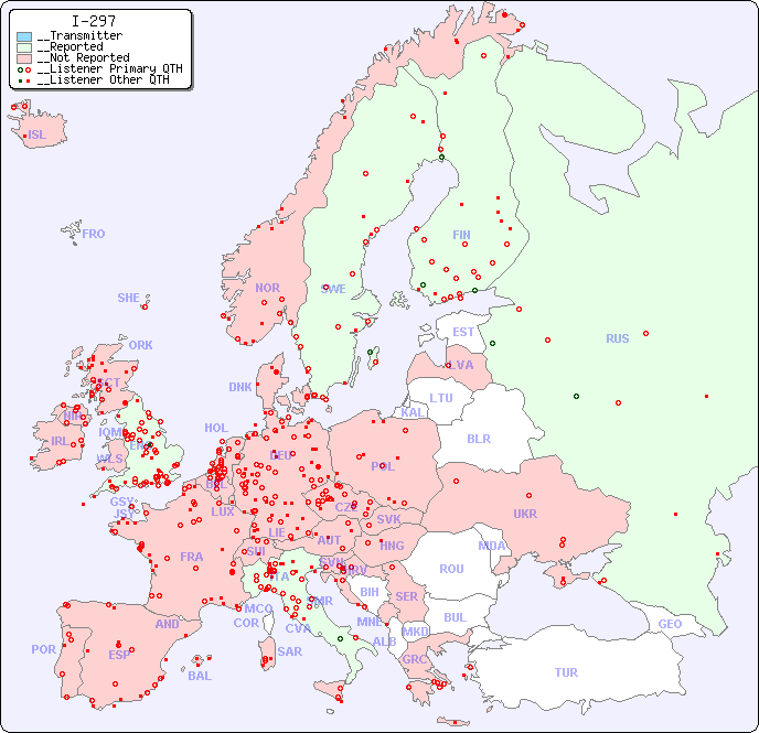 __European Reception Map for I-297