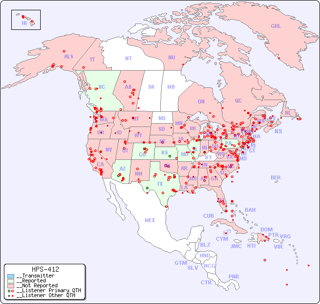 __North American Reception Map for HPS-412