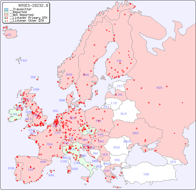 __European Reception Map for N9SES-28232.8