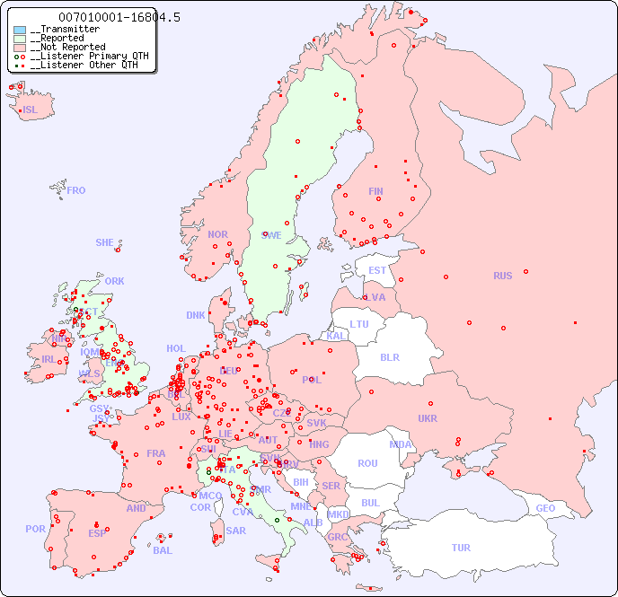 __European Reception Map for 007010001-16804.5