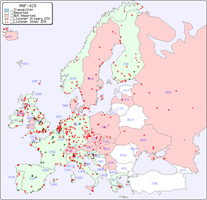__European Reception Map for MNF-428