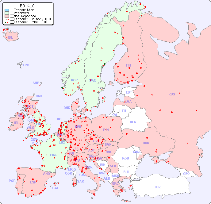 __European Reception Map for BO-410