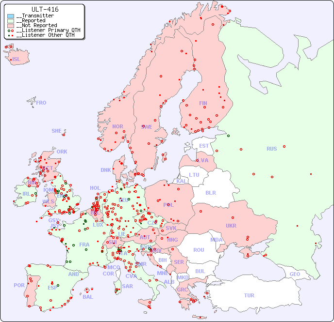 __European Reception Map for ULT-416