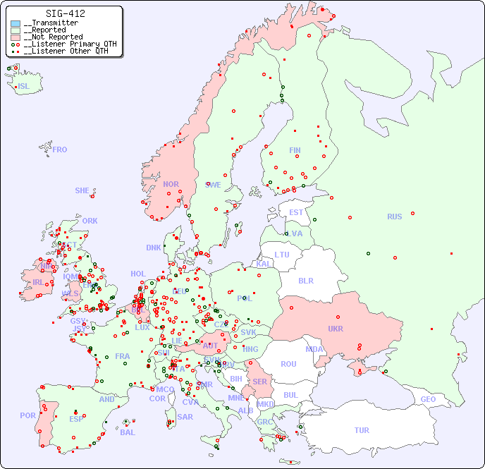 __European Reception Map for SIG-412