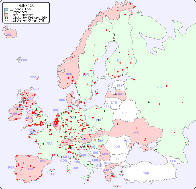 __European Reception Map for ABN-420