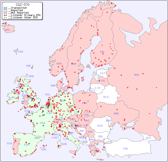 __European Reception Map for CGZ-370