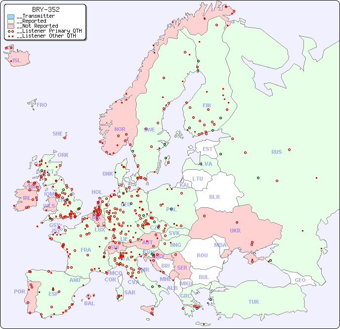__European Reception Map for BRY-352