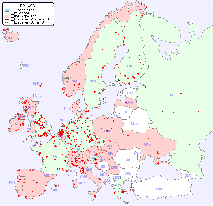 __European Reception Map for ER-496