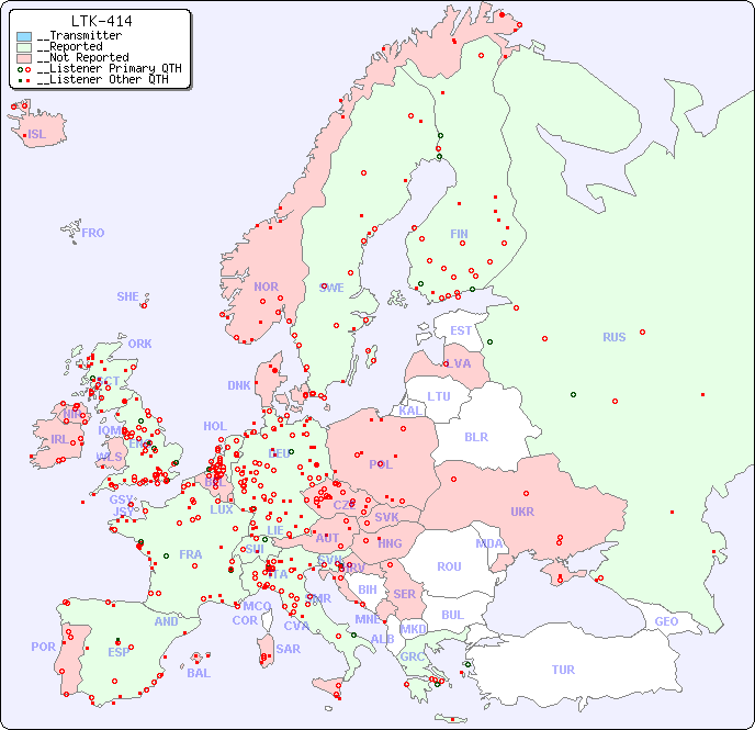 __European Reception Map for LTK-414