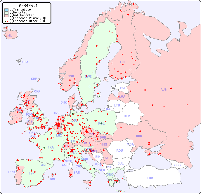 __European Reception Map for A-8495.1