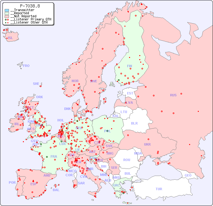 __European Reception Map for P-7038.8