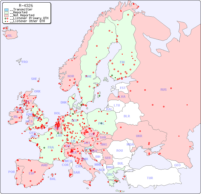 __European Reception Map for R-4326