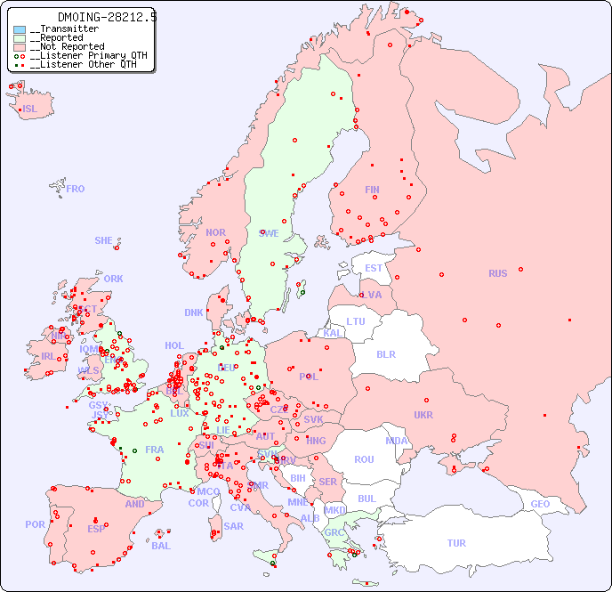 __European Reception Map for DM0ING-28212.5
