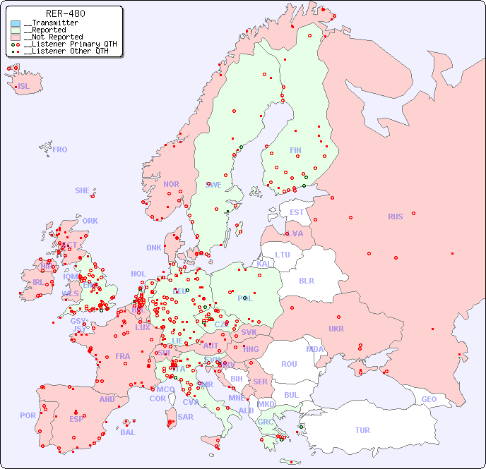 __European Reception Map for RER-480