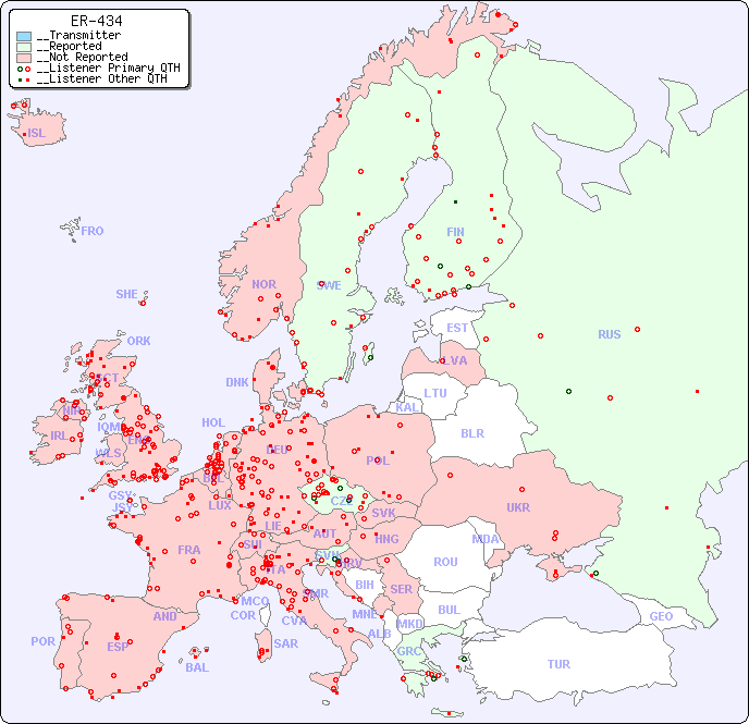 __European Reception Map for ER-434