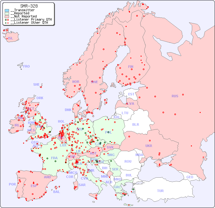 __European Reception Map for SMR-328