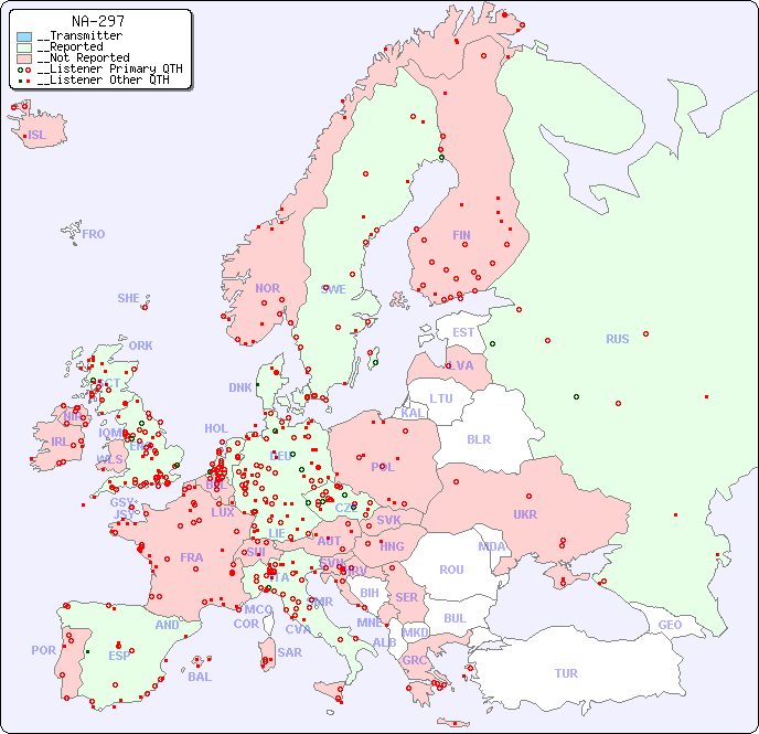 __European Reception Map for NA-297