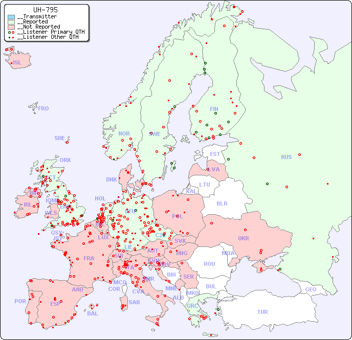 __European Reception Map for UH-795