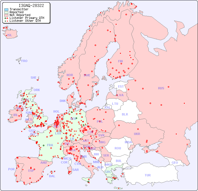 European Reception Map for I3GNQ-28322