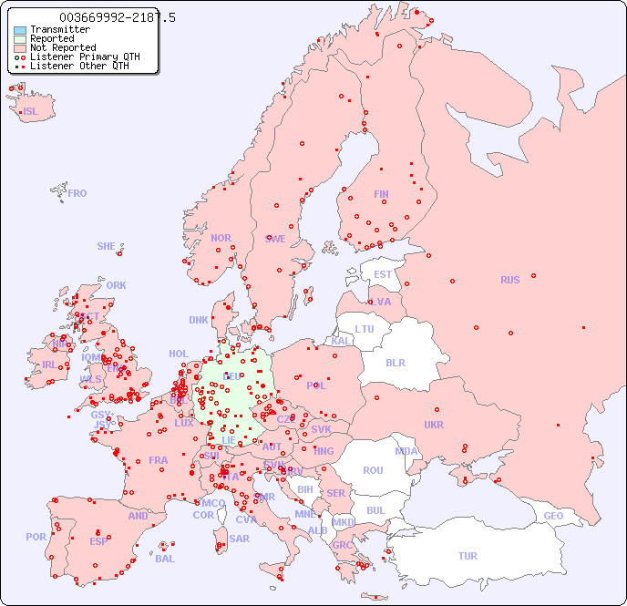 European Reception Map for 003669992-2187.5