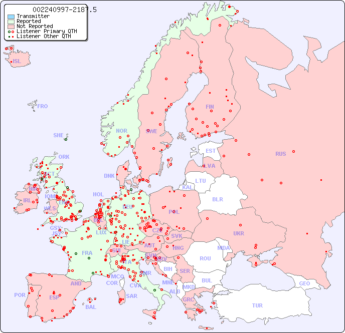 European Reception Map for 002240997-2187.5