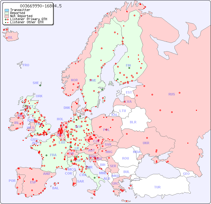 European Reception Map for 003669990-16804.5