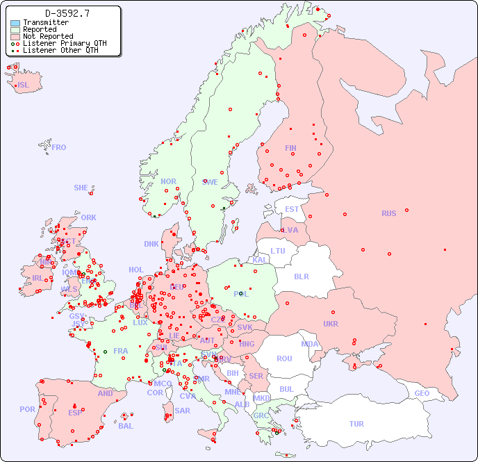 European Reception Map for D-3592.7