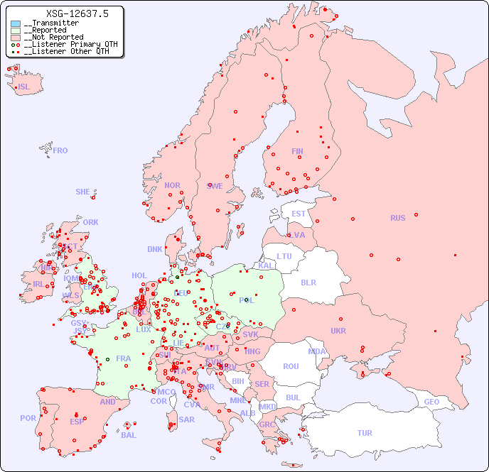 __European Reception Map for XSG-12637.5