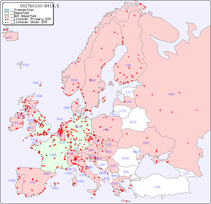 __European Reception Map for 002760100-8414.5